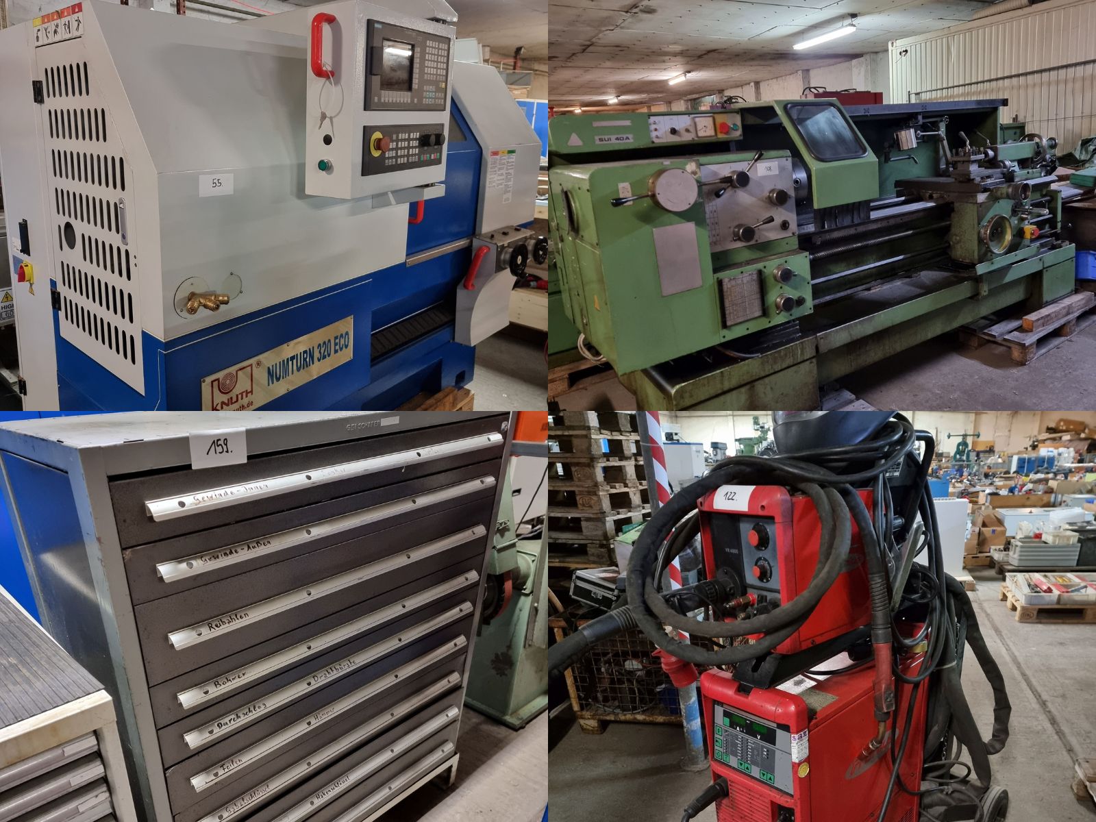 Machines and tools for metalworking | Large stock of hydraulic and electrical equipment