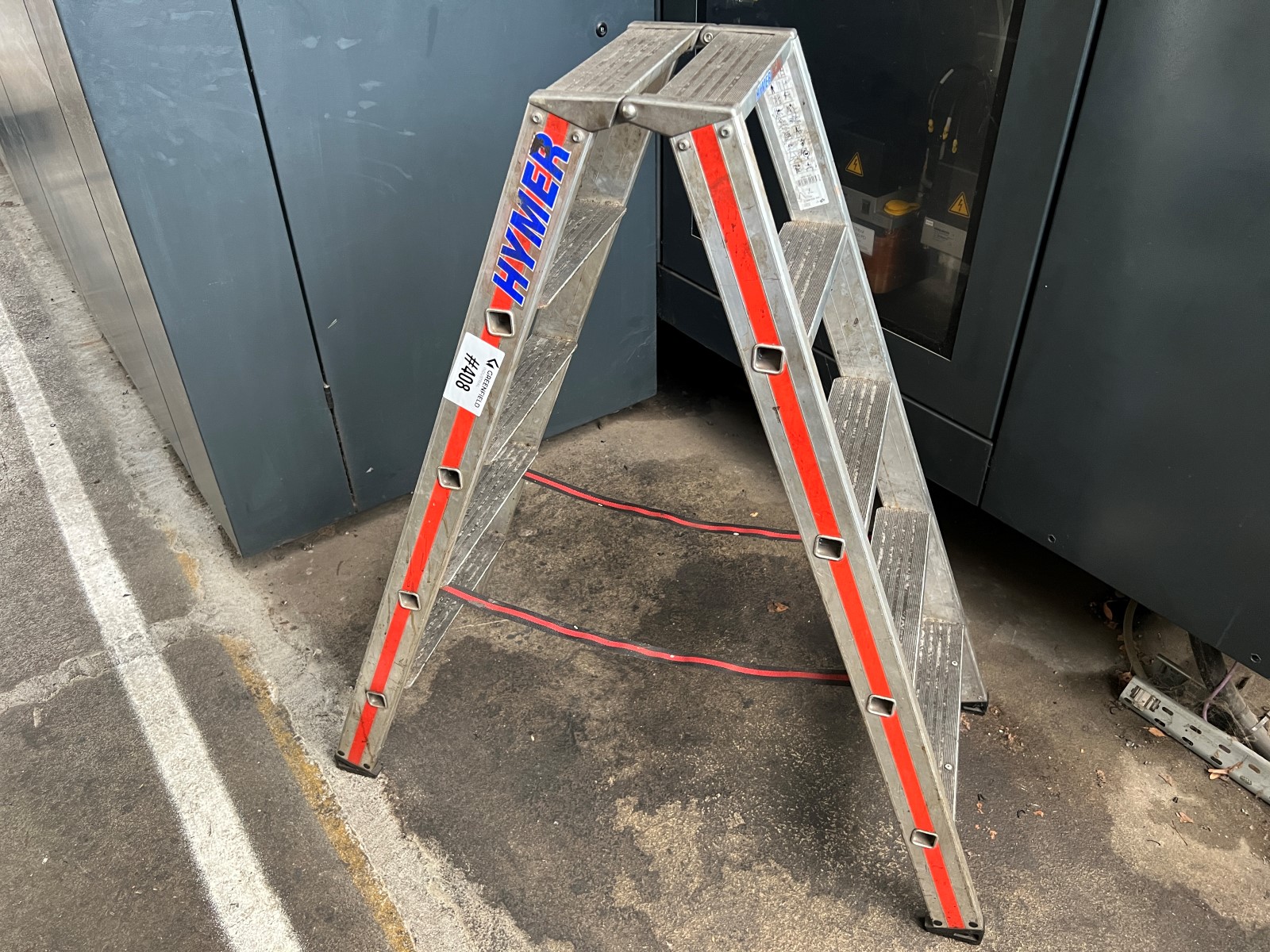 Hymer aluminum ladder