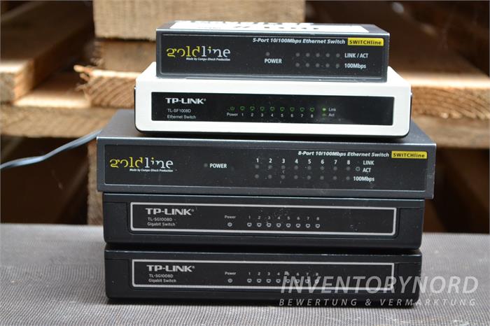 1. Partie Ethernet Switches TP-Link, goldline