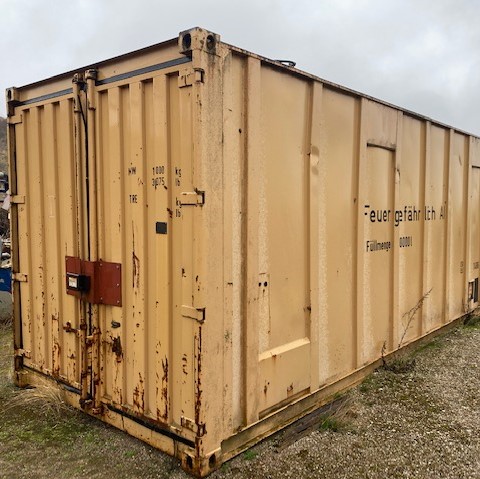 Mobile diesel tank Fuel container 10.000l GSP 5