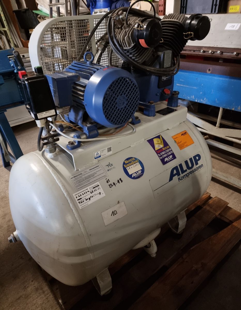 2-piston compressed air compressor Alup