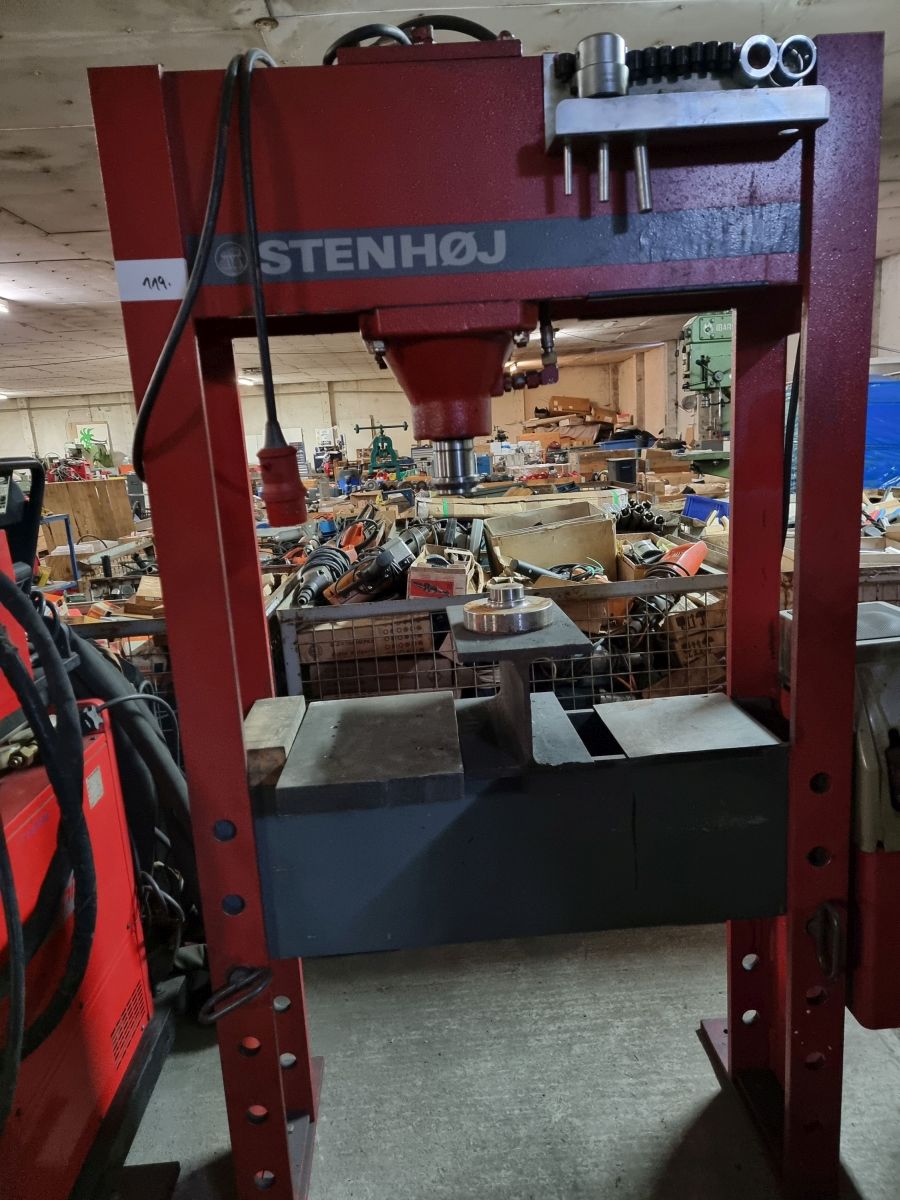Werkstatt-Hydraulikpresse Stenhoj