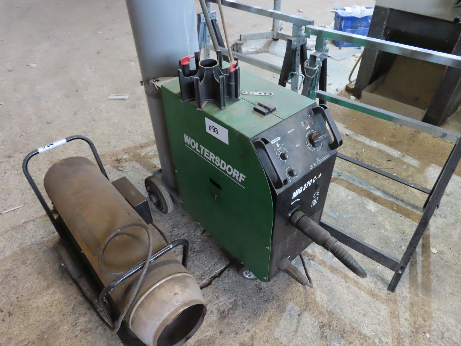 Woltersdorf MIG270C-4 inert gas welding machine